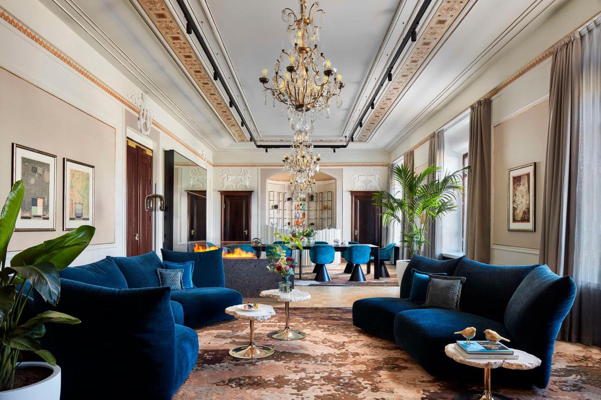 Nh Collection Helsinki Grand Hansa المظهر الخارجي الصورة The interior of the suite